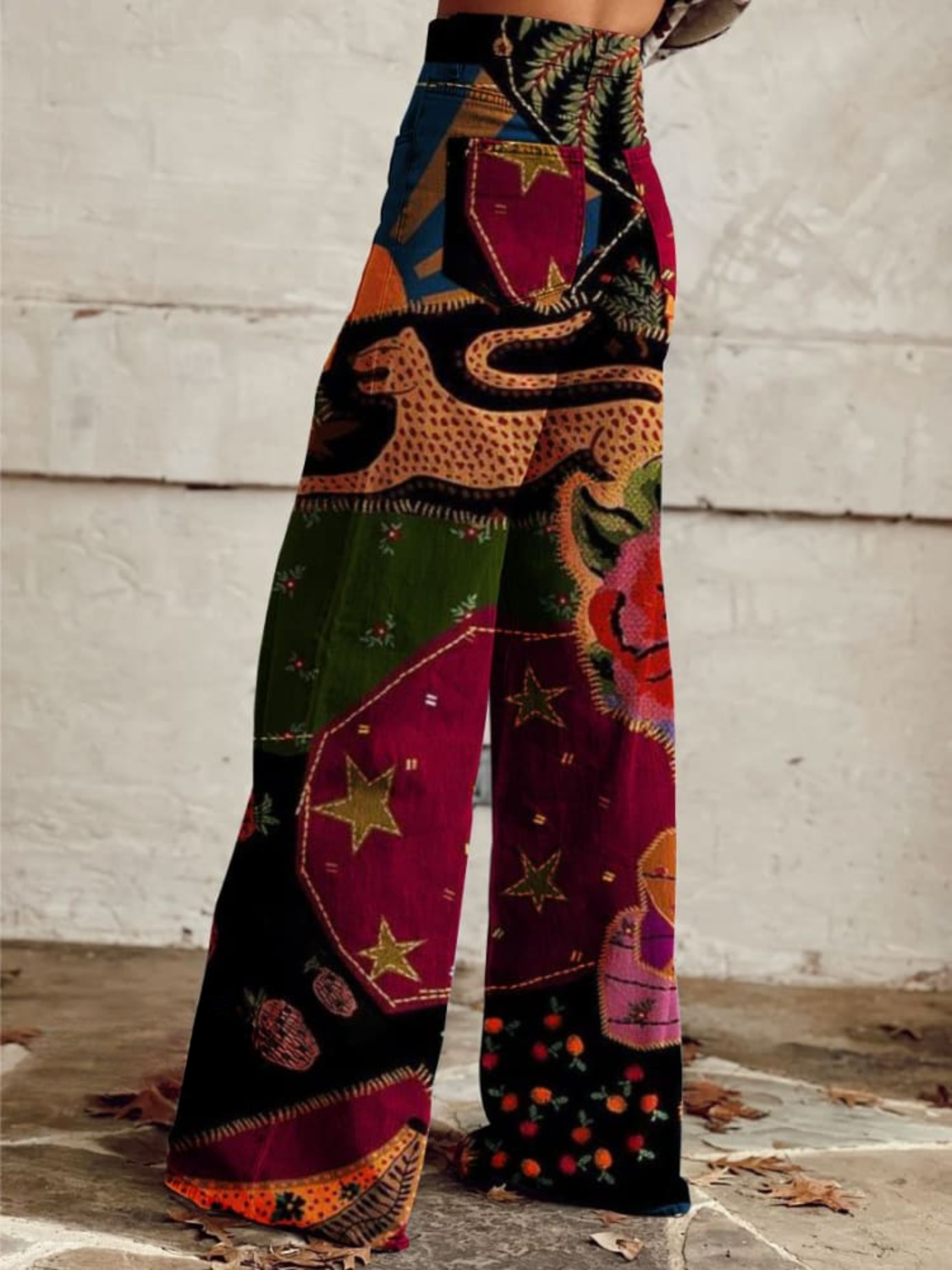 Valerina | Boho Vintage Elegante en Comfortabele Broek