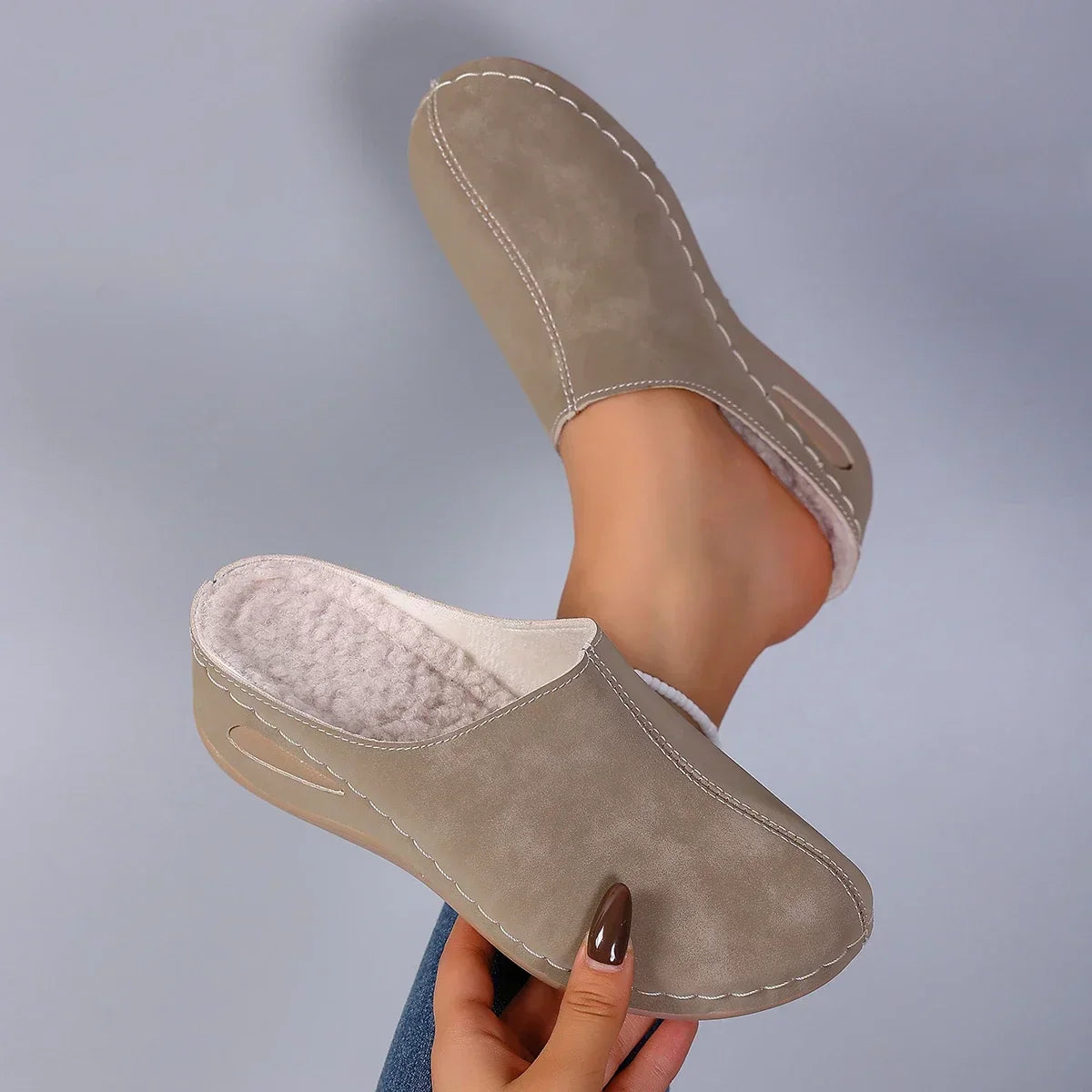 Avelina | Orthopedische Pantoffels met Dagelijks Comfort en Tijdloze Huisstijl