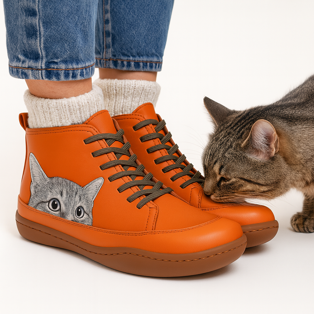 Fiorella | Katten Sneakers met Ultiem Comfort en Speelse Stijl