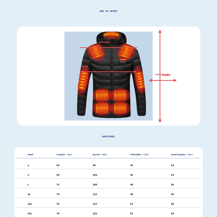 Lavenco | Verwarmde Pufferjas | Unisex