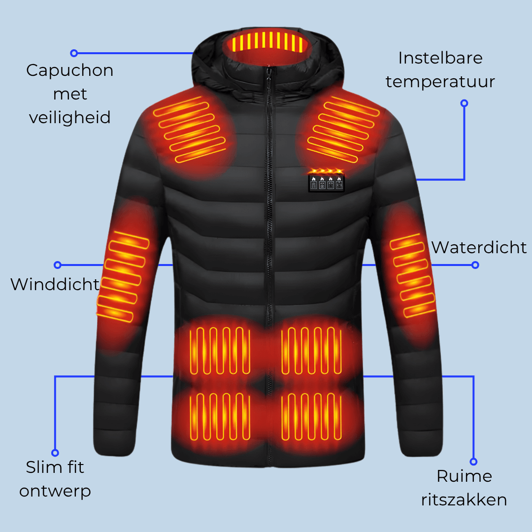 Lavenco | Verwarmde Pufferjas | Unisex