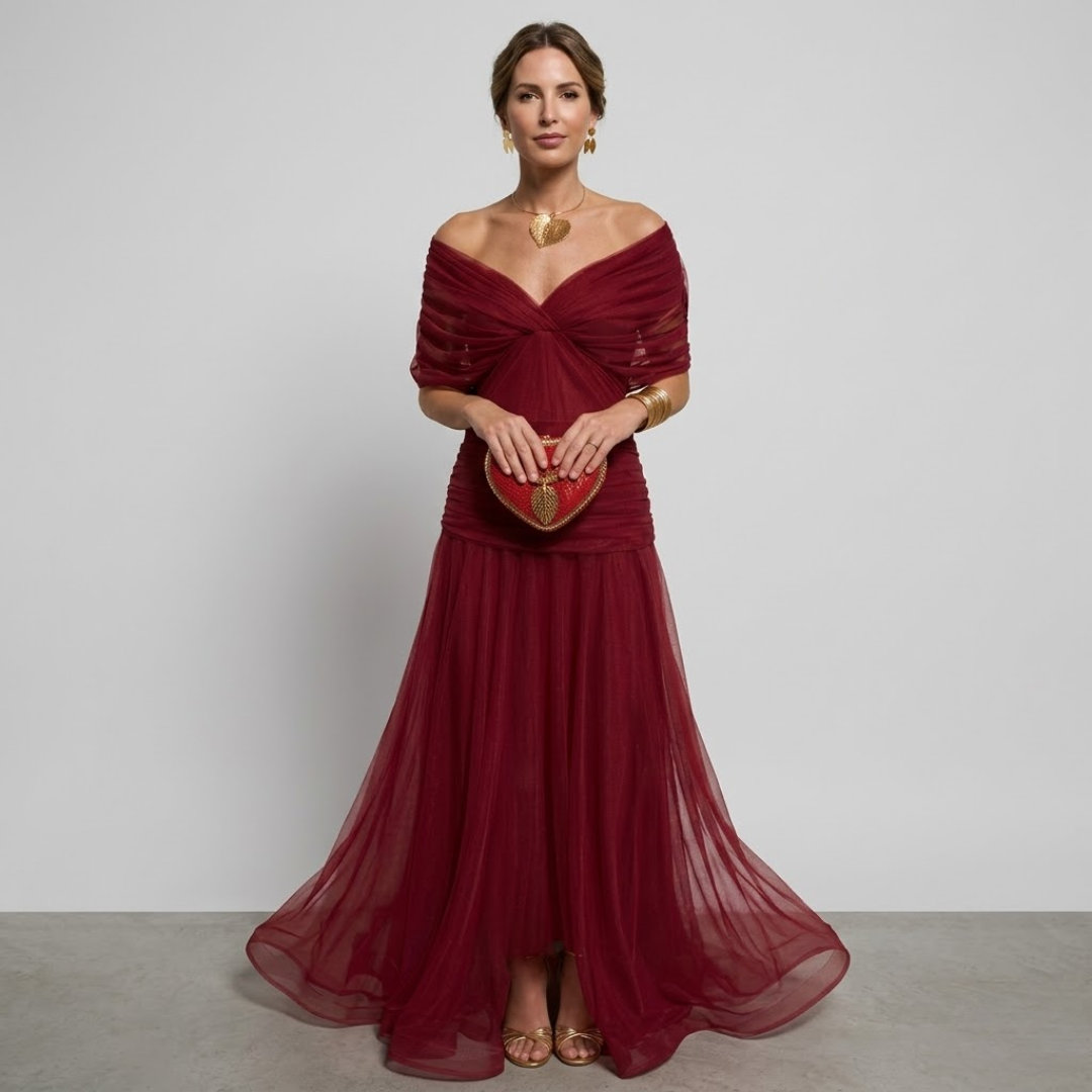 Élora | Elegante Maxi-jurk met Flatterende Taille