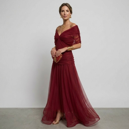 Élora | Elegante Maxi-jurk met Flatterende Taille