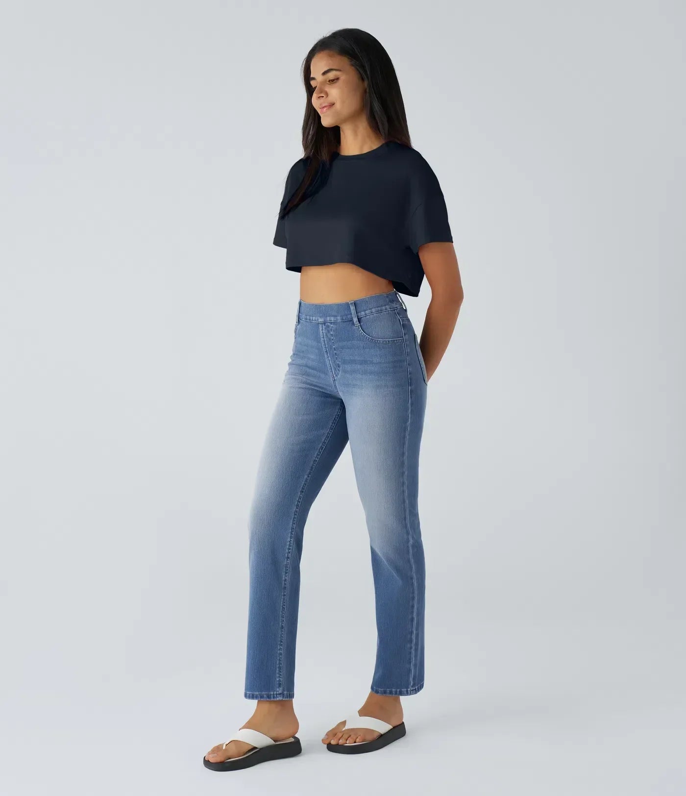 Romélia | Hoge Taille Ultra Comfortabele Broek met Casual Chic Stijl