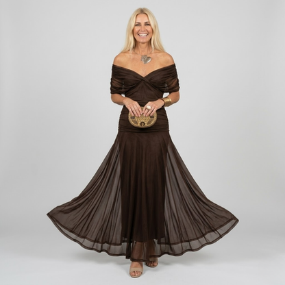 Élora | Elegante Maxi-jurk met Flatterende Taille