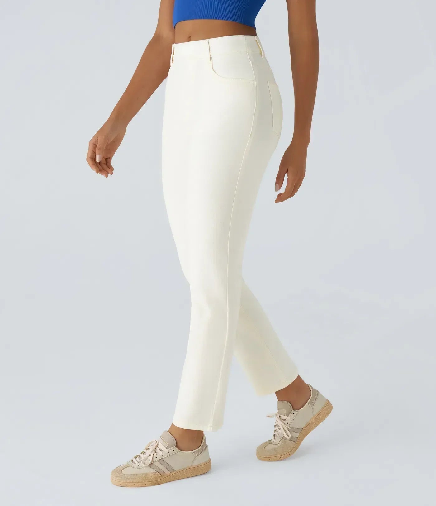 Romélia | Hoge Taille Ultra Comfortabele Broek met Casual Chic Stijl
