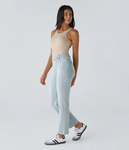 Romélia | Hoge Taille Ultra Comfortabele Broek met Casual Chic Stijl
