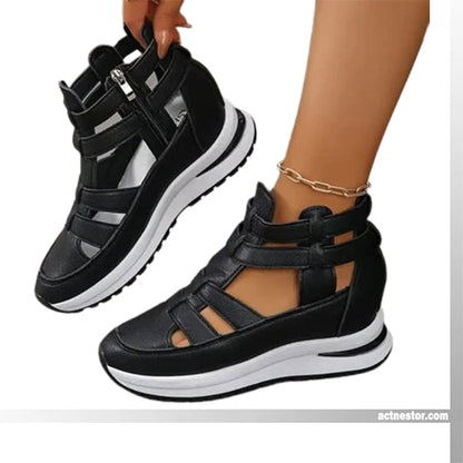 Valeria | Comfort Sandalen met Sleehak