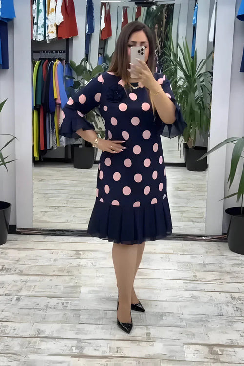 Zelora | Elegante midi-jurk met tijdloze flair