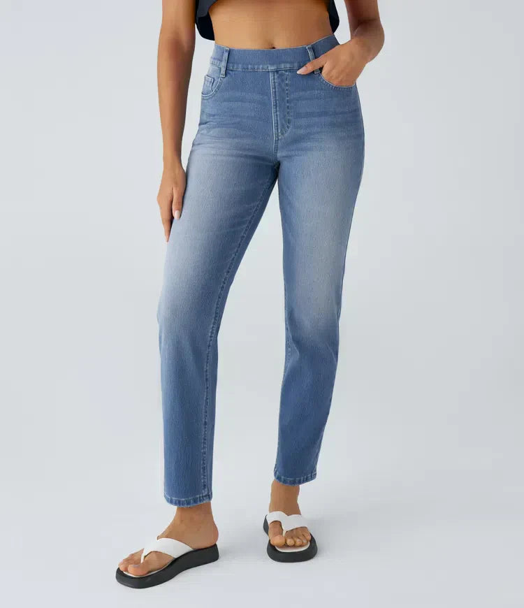 Romélia | Hoge Taille Ultra Comfortabele Broek met Casual Chic Stijl