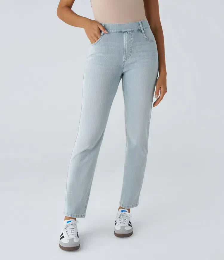Romélia | Hoge Taille Ultra Comfortabele Broek met Casual Chic Stijl