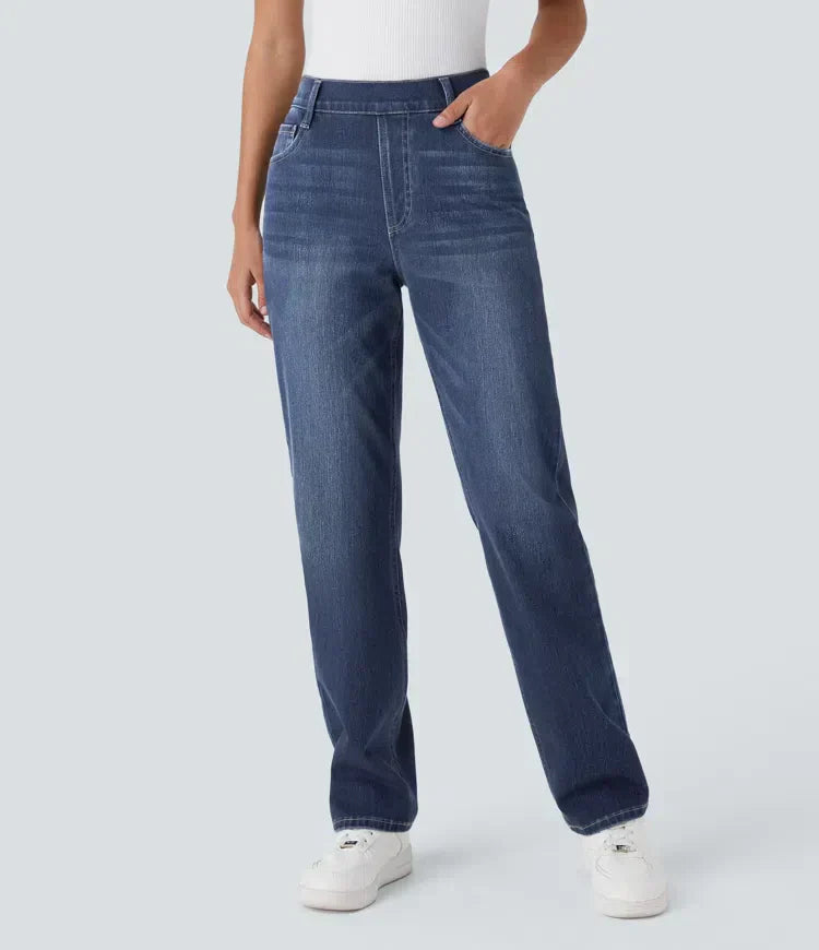 Romélia | Hoge Taille Ultra Comfortabele Broek met Casual Chic Stijl