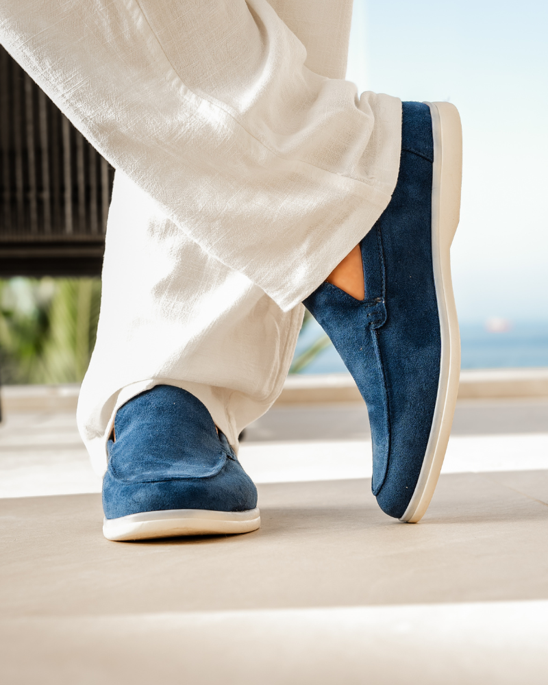 Matteo | Premium Suède Loafers met Superieure Steun en Tijdloze Elegantie