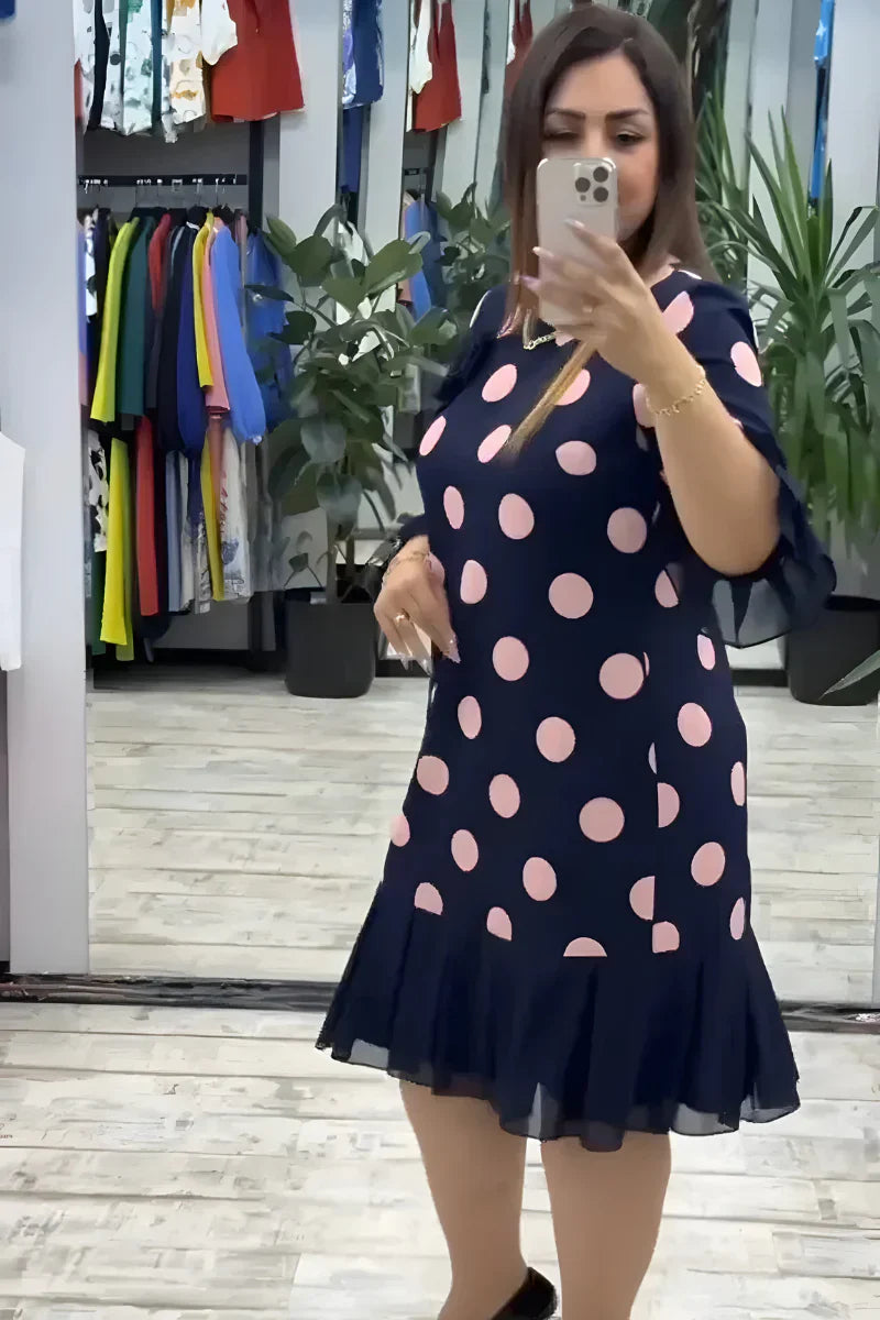 Zelora | Elegante midi-jurk met tijdloze flair