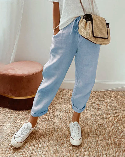 Fiorella | Casual Damesbroek met Ademend Comfort en Tijdloze Elegantie voor Elke Dag