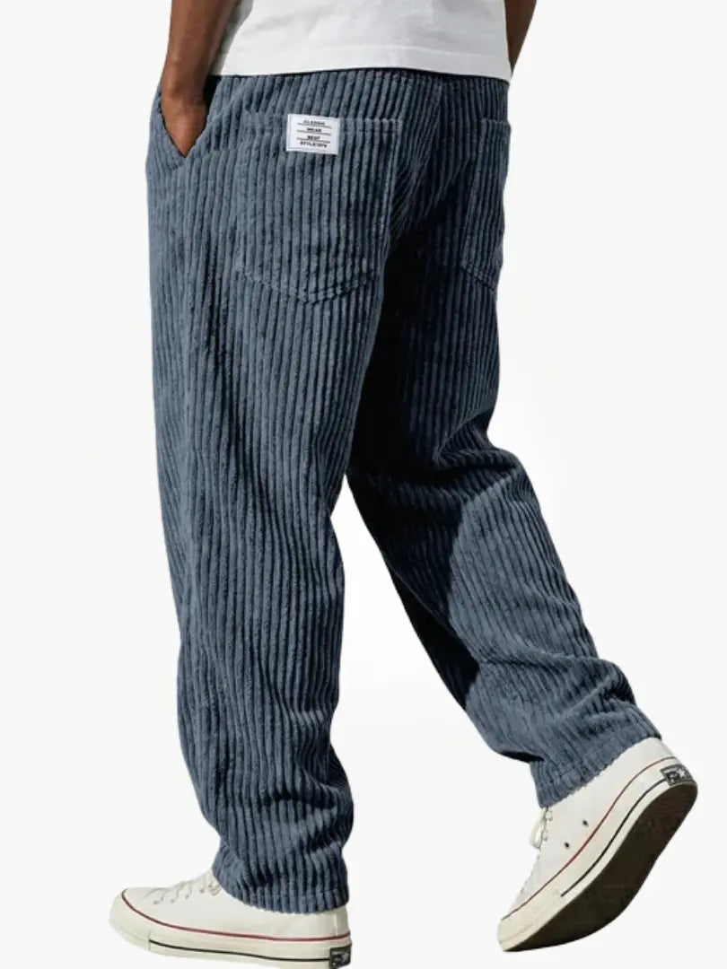 Leandro | Ribfluwelen Comfortbroek