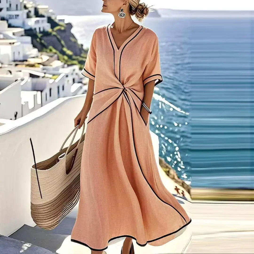 Lunara | Elegante Jurk met Flatterende Taille