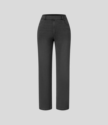 Romélia | Hoge Taille Ultra Comfortabele Broek met Casual Chic Stijl