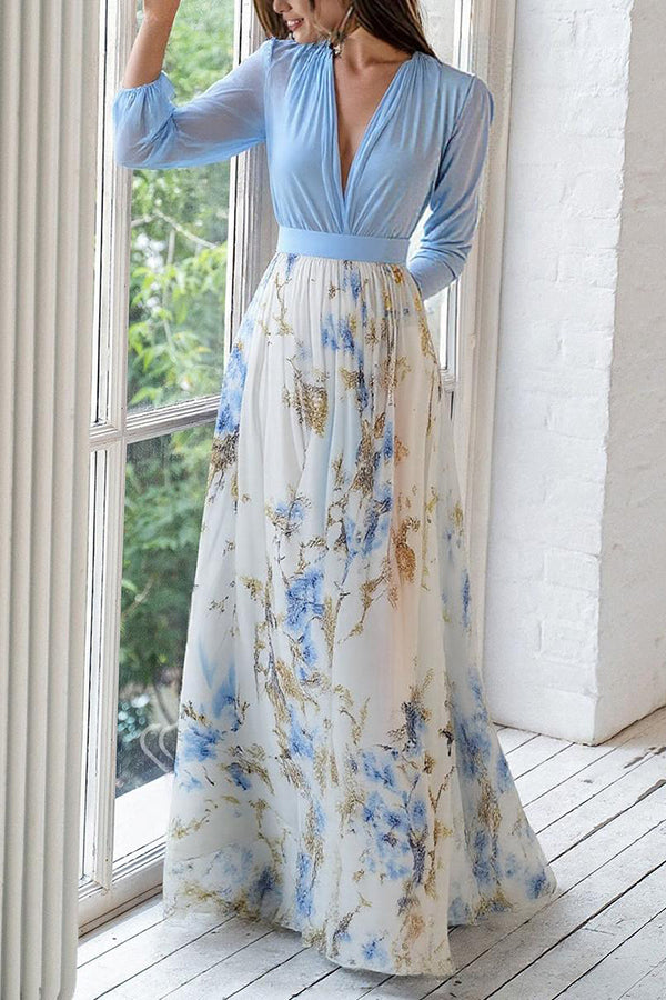 Roséline  | Elegante Maxi Jurk met Flatterende Pasvorm