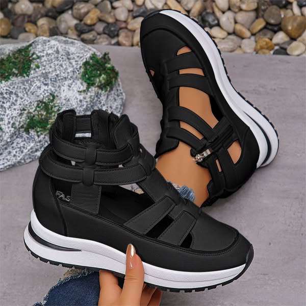 Valeria | Comfort Sandalen met Sleehak