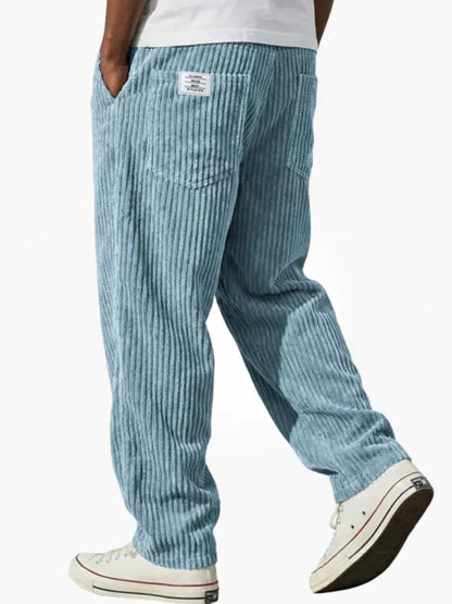 Leandro | Ribfluwelen Comfortbroek