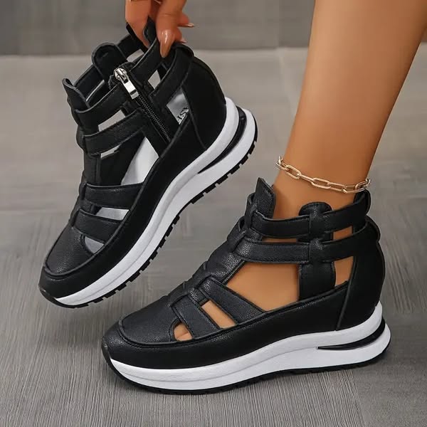 Valeria | Comfort Sandalen met Sleehak