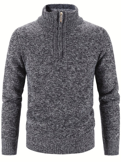 Lorenzo | Stijlvolle Casual Half-Zip Trui