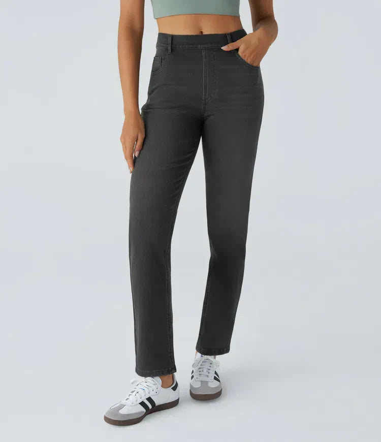 Romélia | Hoge Taille Ultra Comfortabele Broek met Casual Chic Stijl