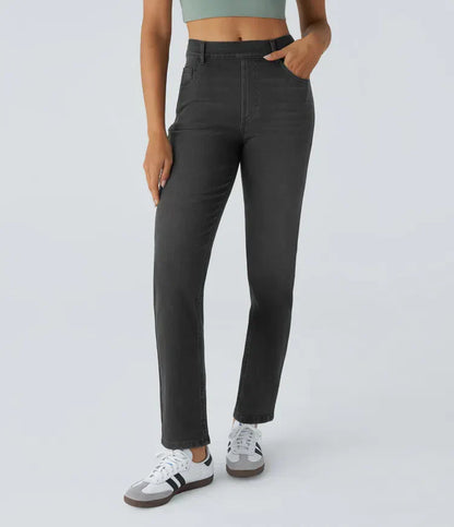 Romélia | Hoge Taille Ultra Comfortabele Broek met Casual Chic Stijl
