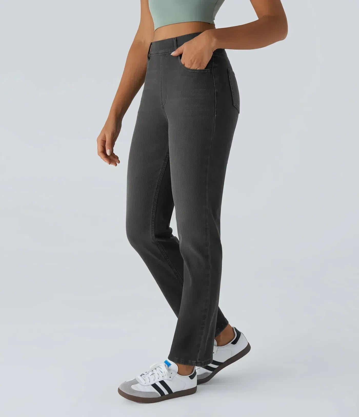 Romélia | Hoge Taille Ultra Comfortabele Broek met Casual Chic Stijl