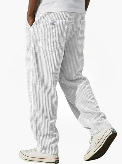 Leandro | Ribfluwelen Comfortbroek