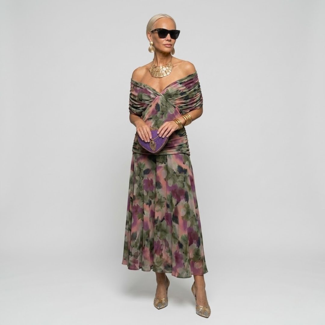 Élora | Elegante Maxi-jurk met Flatterende Taille