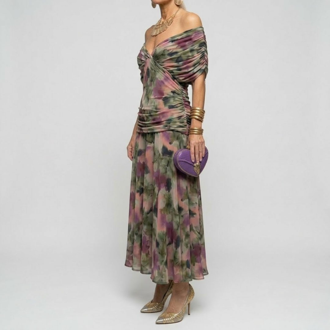Élora | Elegante Maxi-jurk met Flatterende Taille