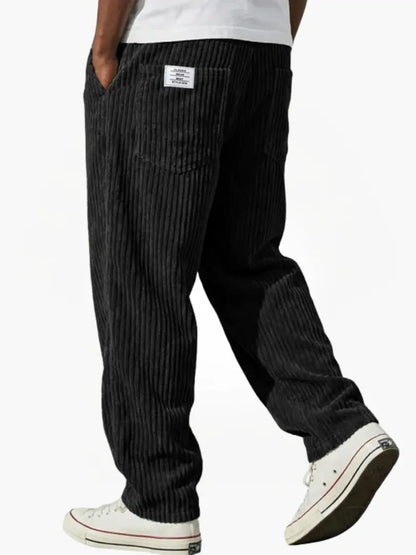 Leandro | Ribfluwelen Comfortbroek