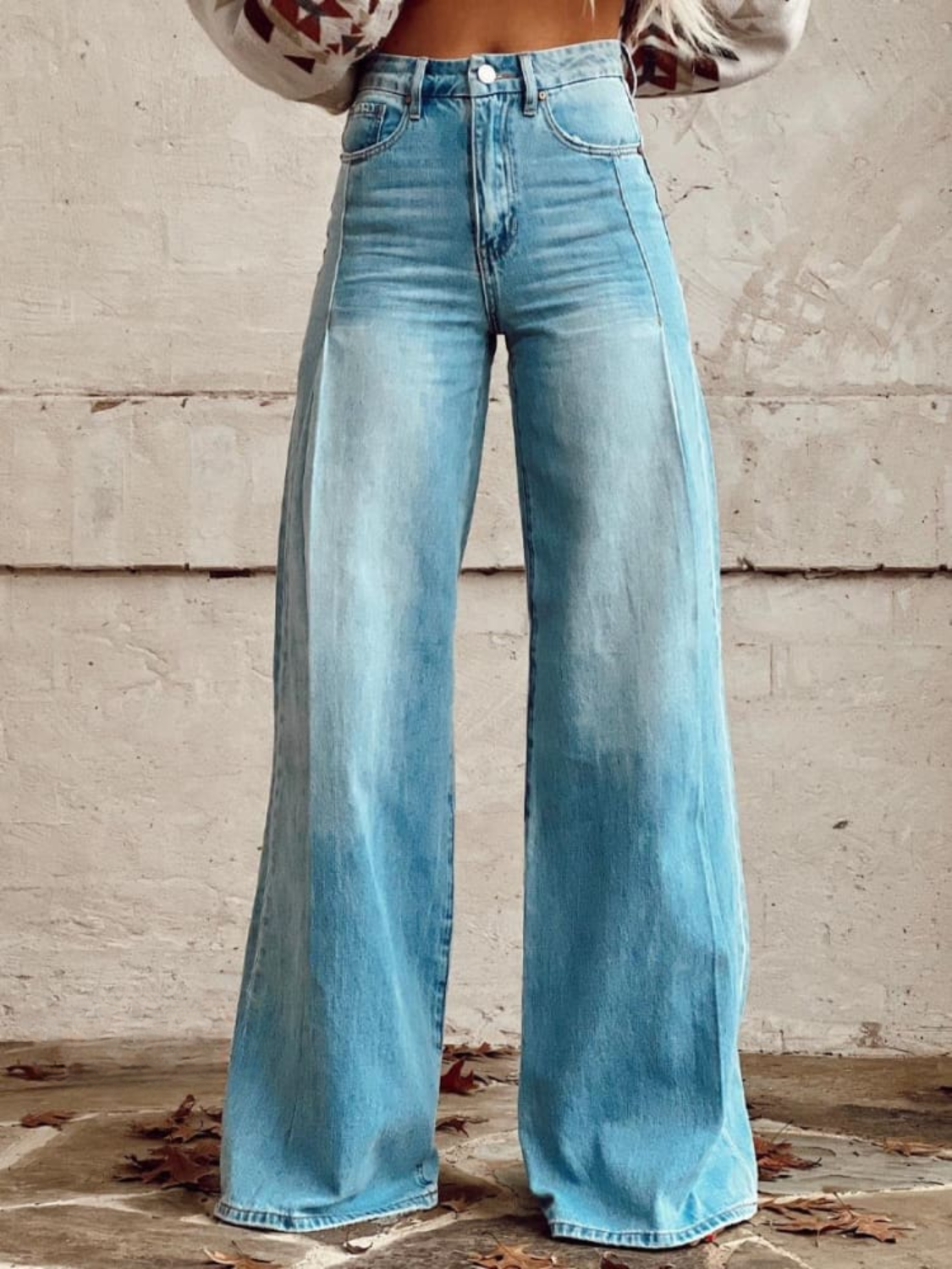 Eliora | Klassieke Wijde Pantalon