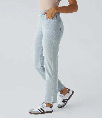 Romélia | Hoge Taille Ultra Comfortabele Broek met Casual Chic Stijl