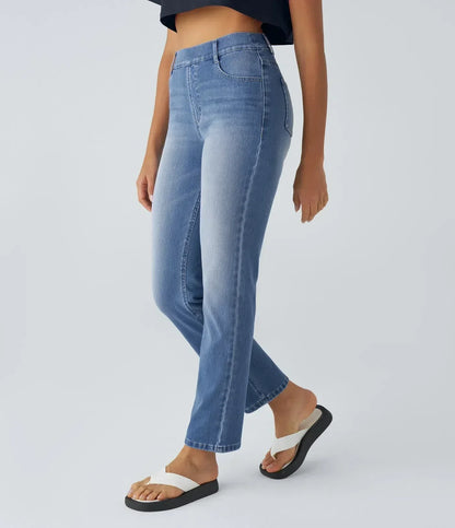 Romélia | Hoge Taille Ultra Comfortabele Broek met Casual Chic Stijl