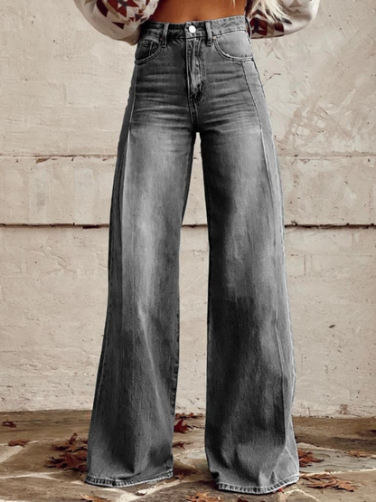 Eliora | Klassieke Wijde Pantalon