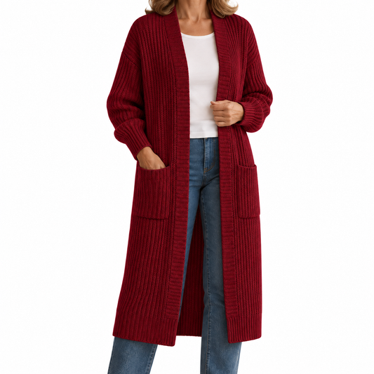 Madeleine | Lang Gebreid Vest