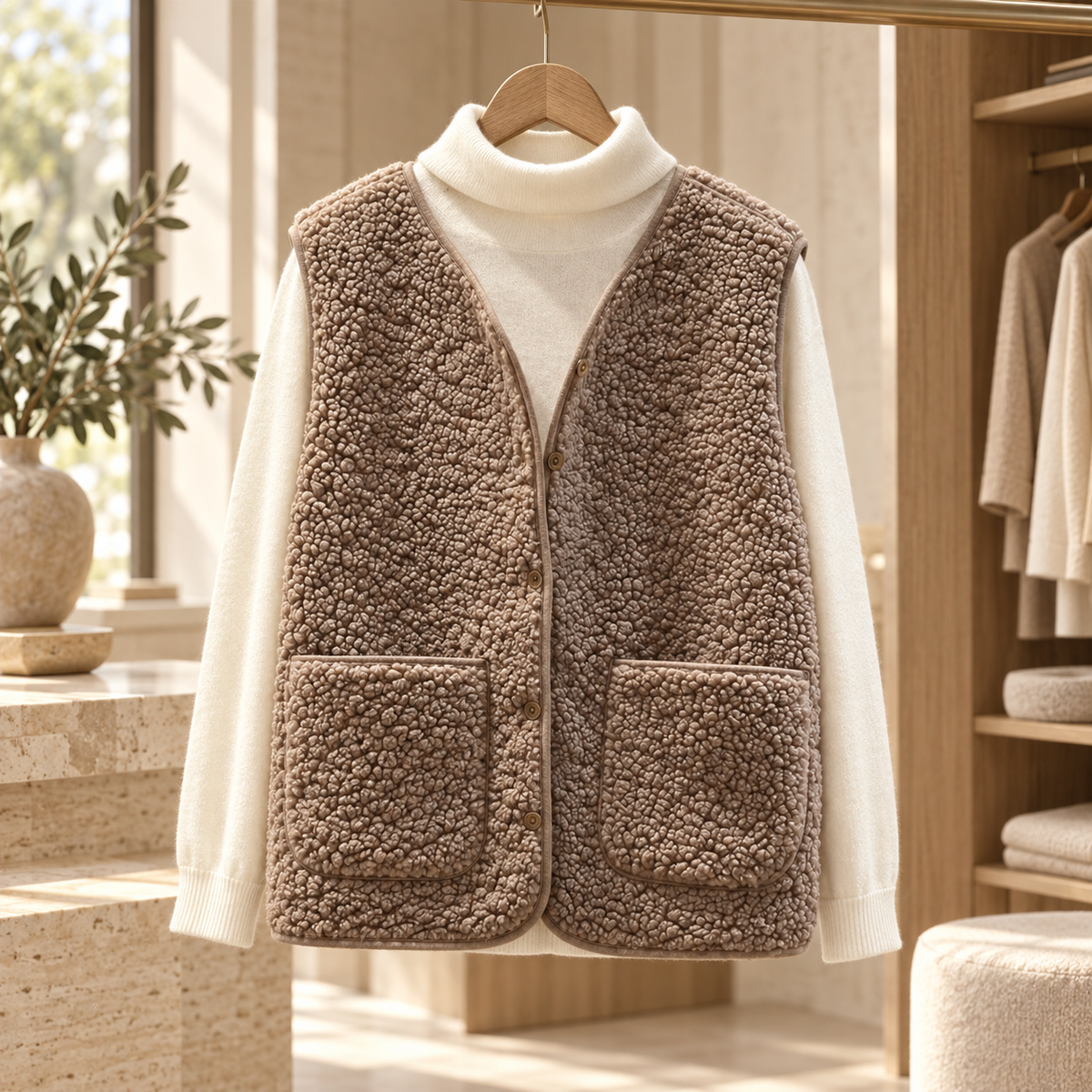 Romy | Teddy Bodywarmer (Tijdelijk 1+1 GRATIS)