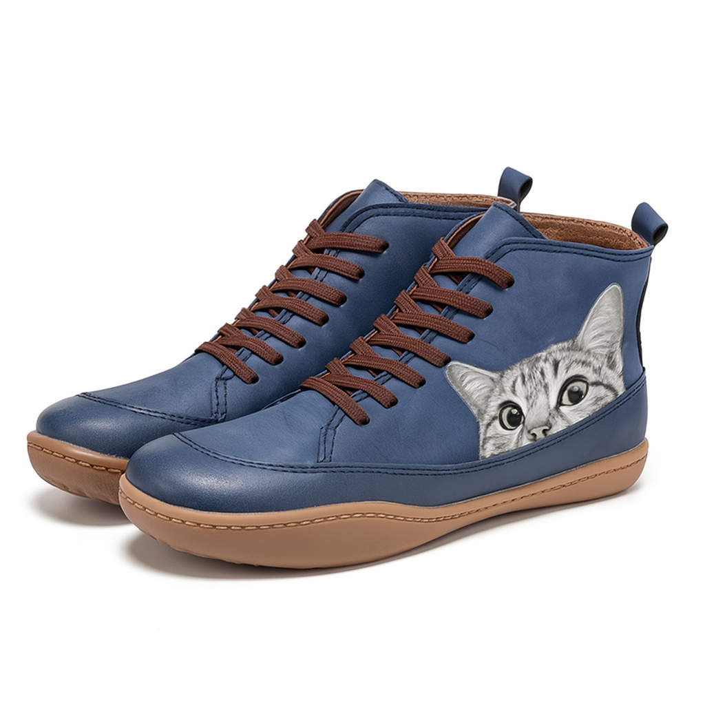 Fiorella | Katten Sneakers met Ultiem Comfort en Speelse Stijl