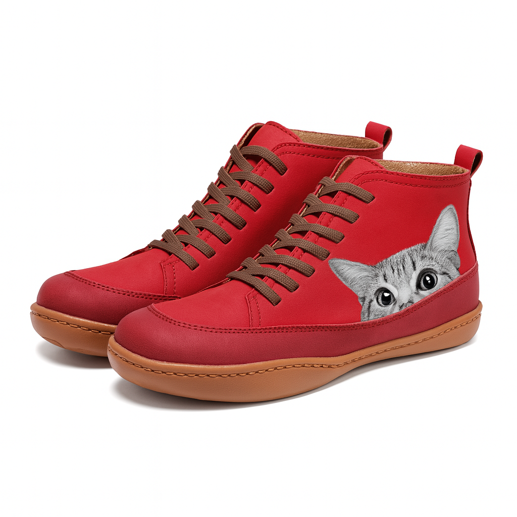 Fiorella | Katten Sneakers met Ultiem Comfort en Speelse Stijl