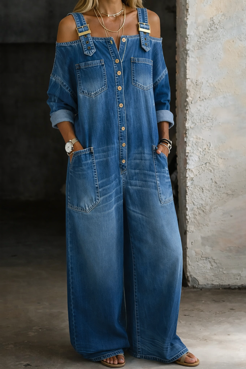 Sophia | Elegante Denim Jumpsuit