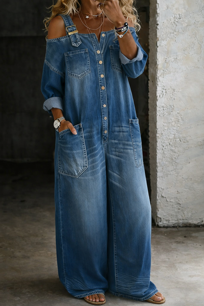 Sophia | Elegante Denim Jumpsuit