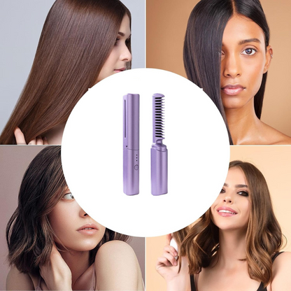 Draagbare stijlkam - Perfect haar altijd en overal!