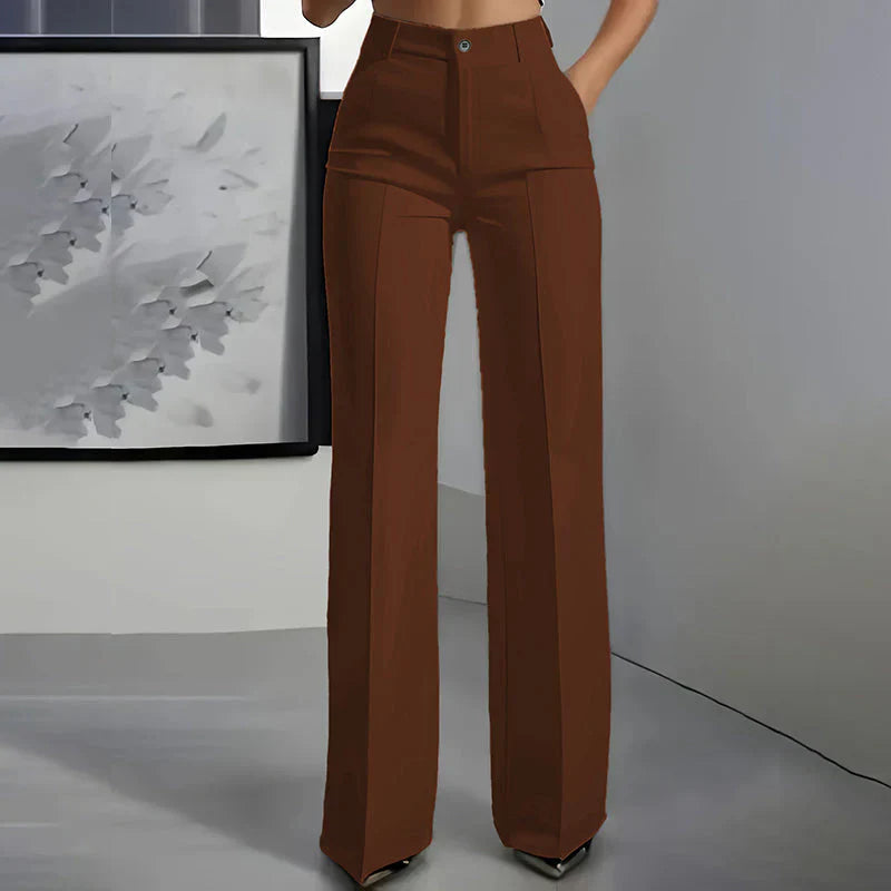 Ravella | Chic hoge taillebroek met flatterende pasvorm voor werk en elegante momenten