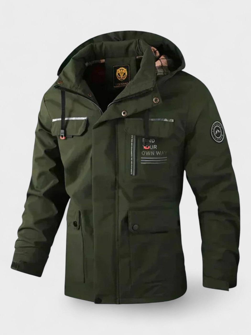 Lorentino | Winterjas voor mannen met capuchon