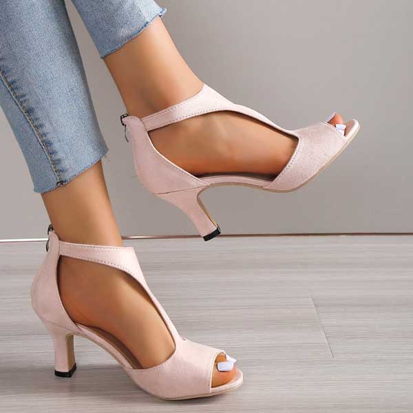 Bellina | Orthopedische Sandalen met Stabiele Hak en Comfort