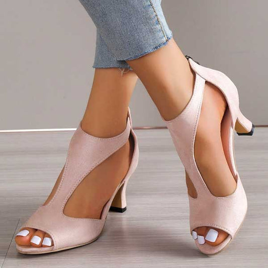 Bellina | Orthopedische Sandalen met Stabiele Hak en Comfort