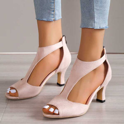Bellina | Orthopedische Sandalen met Stabiele Hak en Comfort